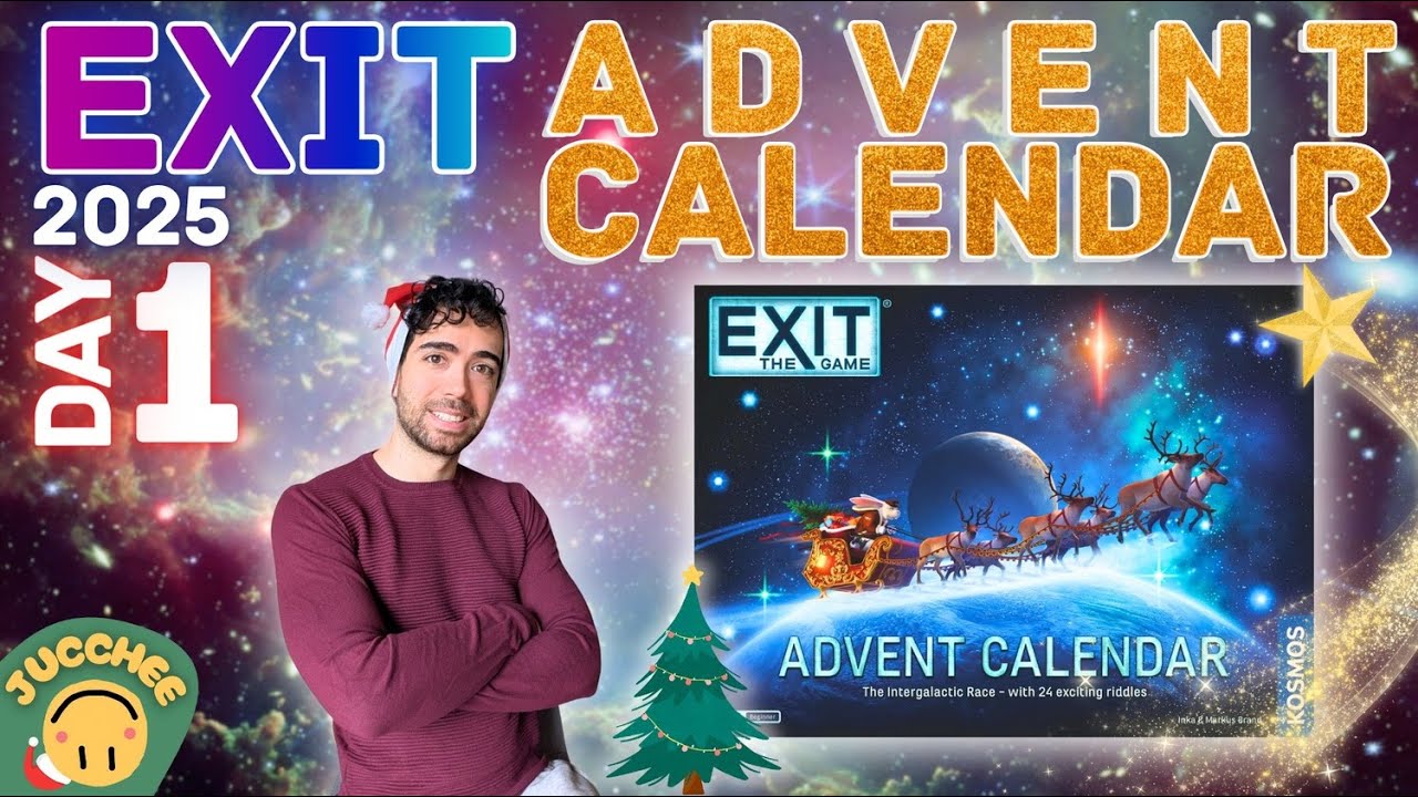 Адвент-календарь EXIT 2025 🎅 | ДЕНЬ 1 | Межгалактическая гонка
