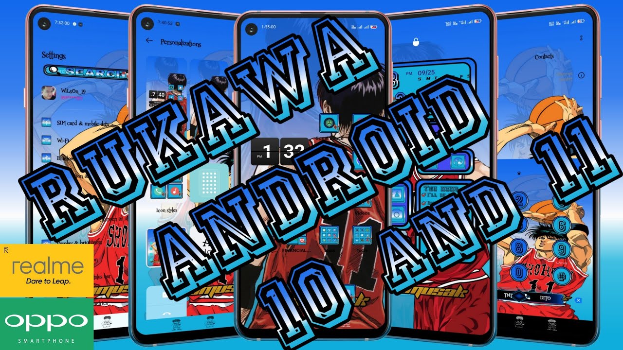 RUKAWA_FULL THEMES HIGH QUALITY WALLPAPER 😍😍😍 FOR OPPO/REALME ANDROID 10 and 11😍😍