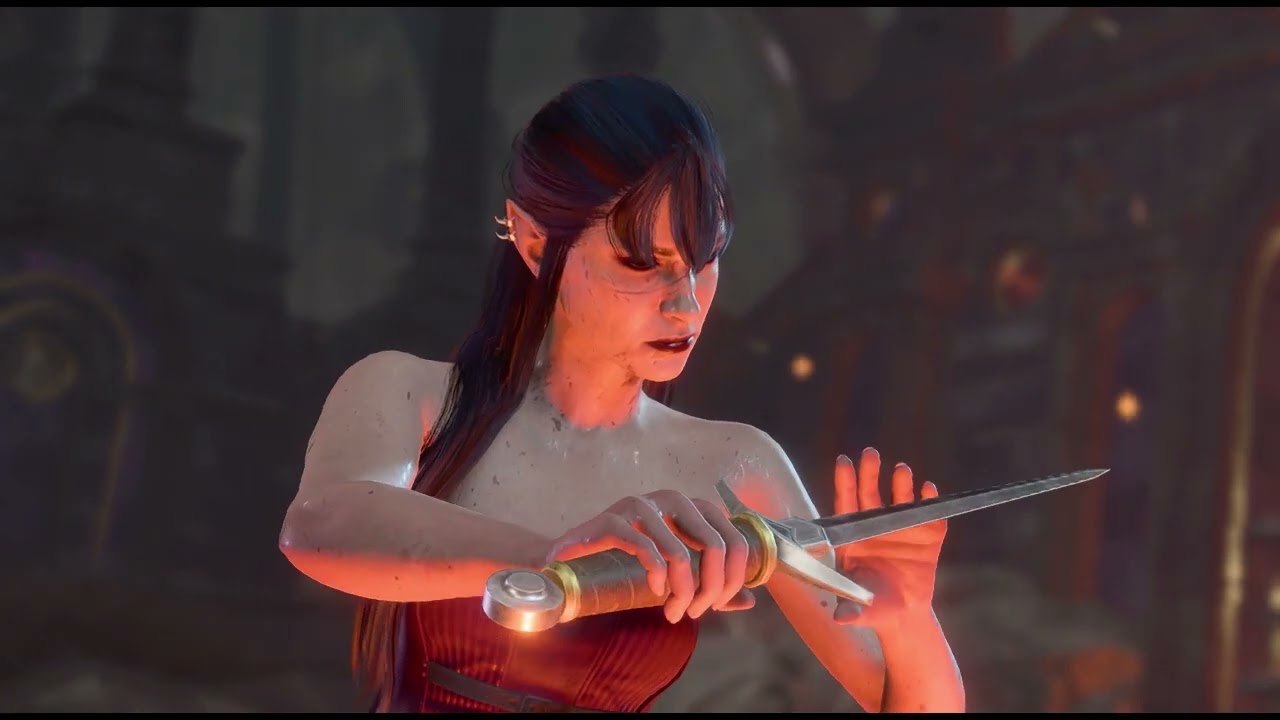 BG3 I cut Nere's head and Astarion doesn't like my way