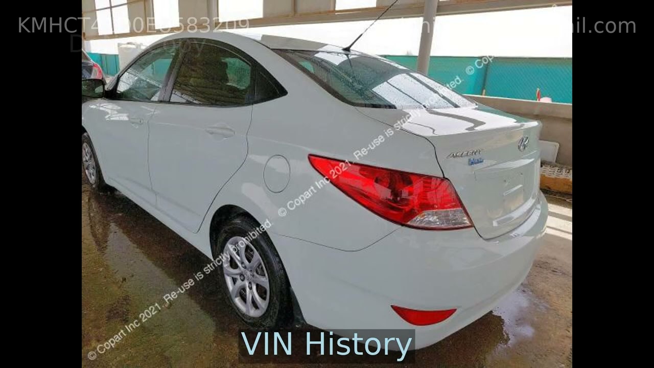 2014 HYUNDAI ACCENT KMHCT41D0EU583209
