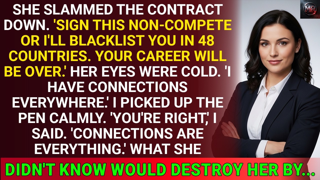 Boss Threatened To Destroy My Career In 48 Countries. I Had Other Plans...