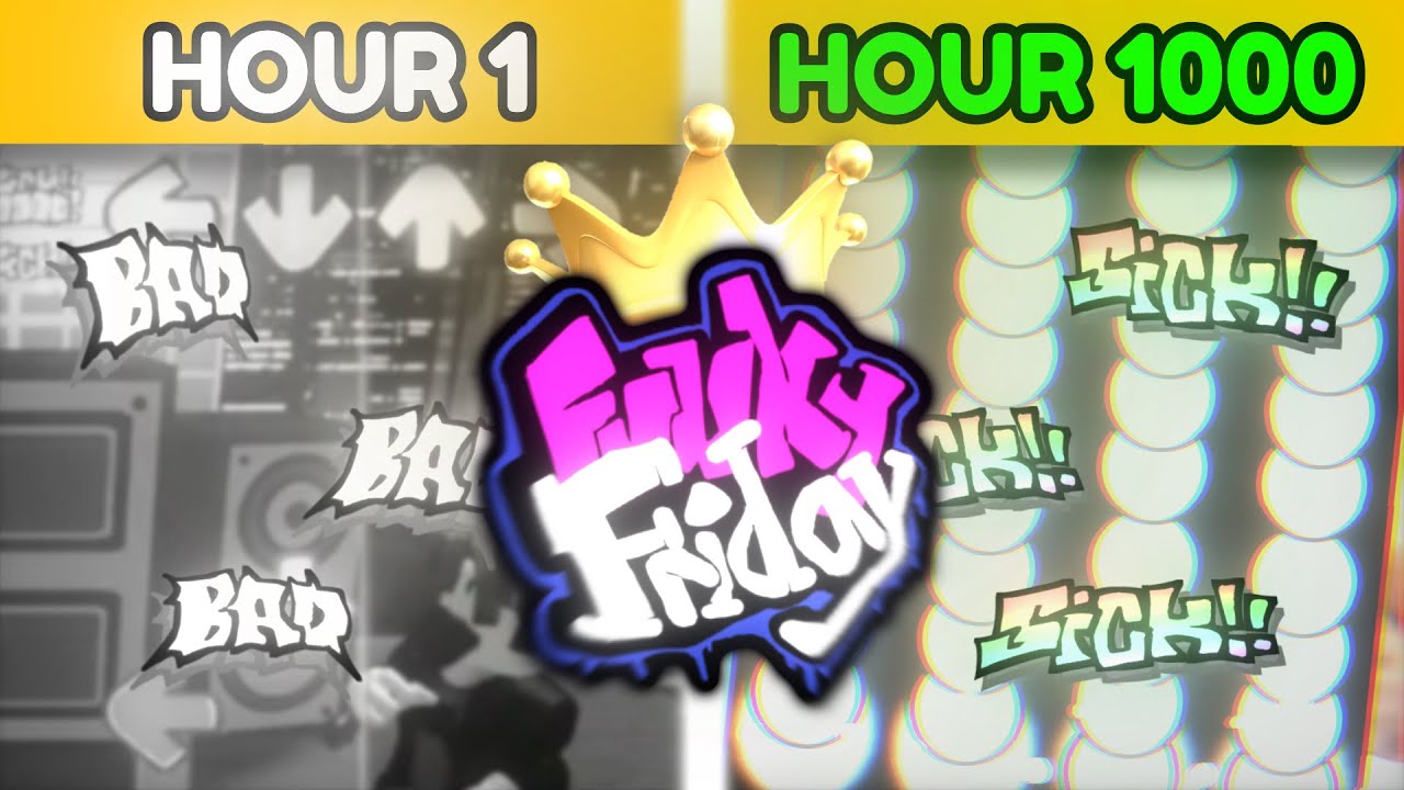 1 Hour VS 1000 Hours In Funky Friday