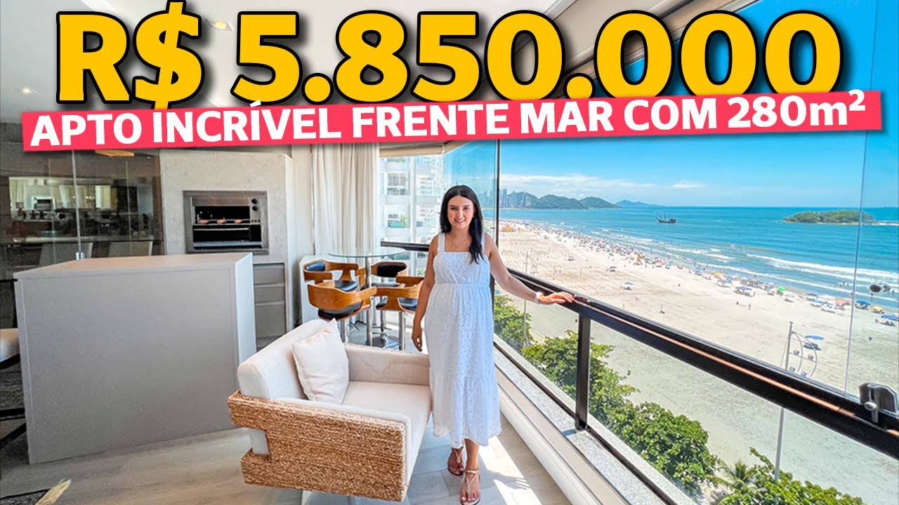 Apartamento Frente Mar no Ed. Nina Schürmann em Balneário Camboriú