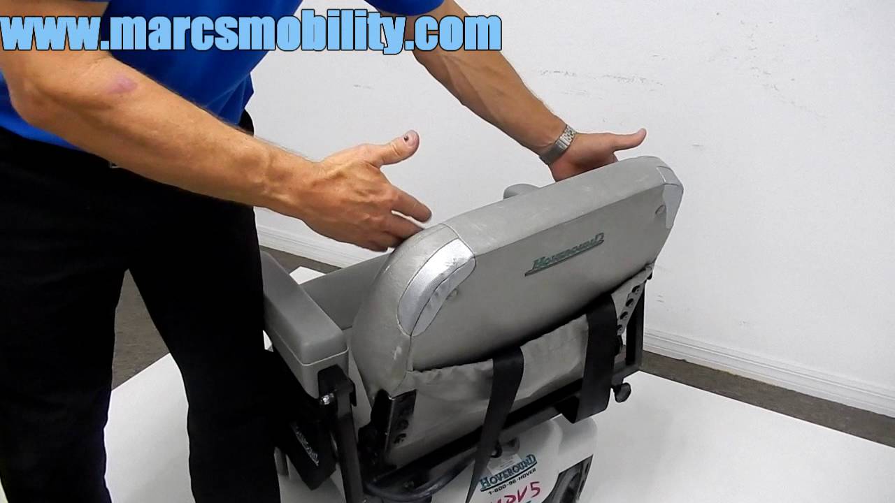 Hoveround MPV5 с подъемным сиденьем от Marc's Mobility