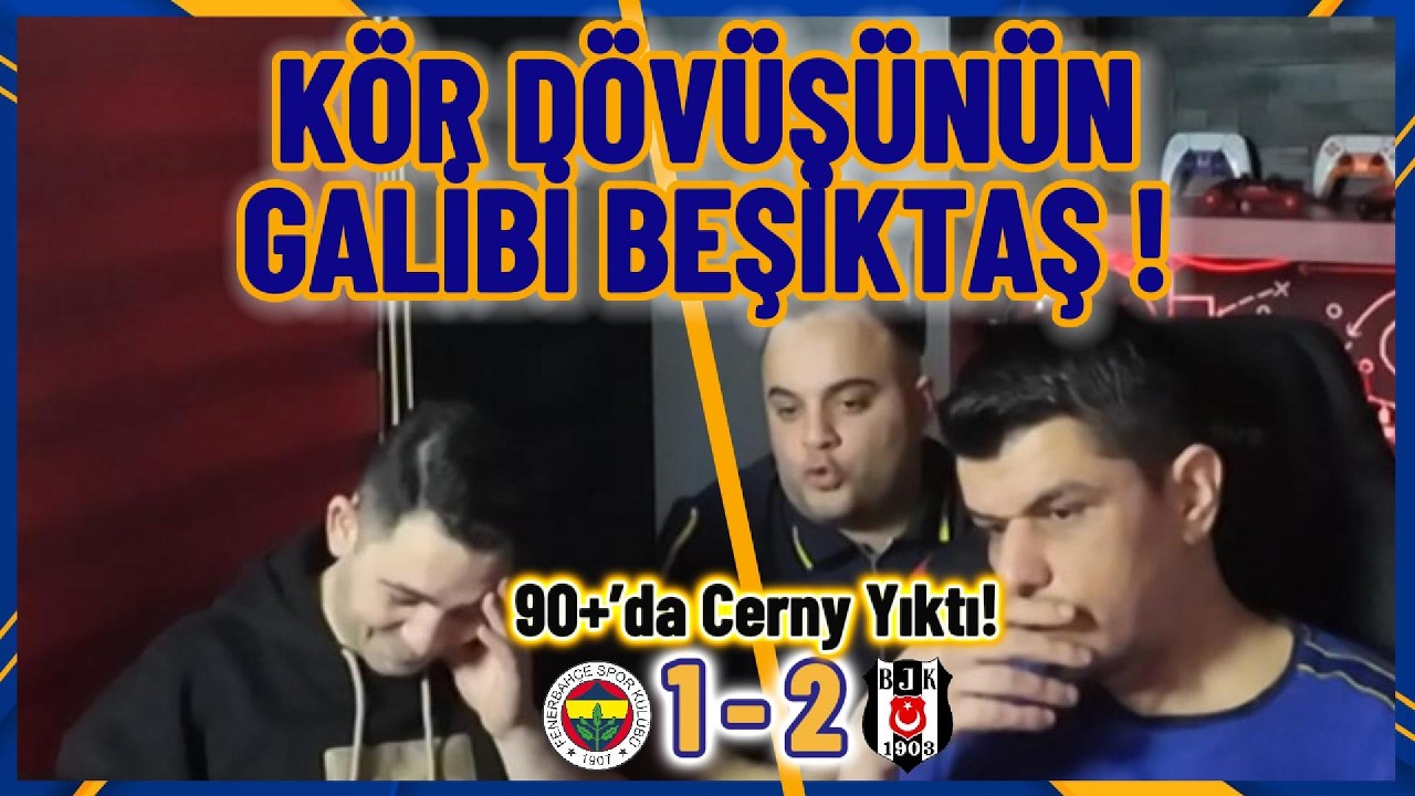 💛💙 Fenerbahçe Beşiktaş Maçına Tepki | 🔥 Derbide Son Söz 90+! | FB 1-2 BJK Tepki Videosu