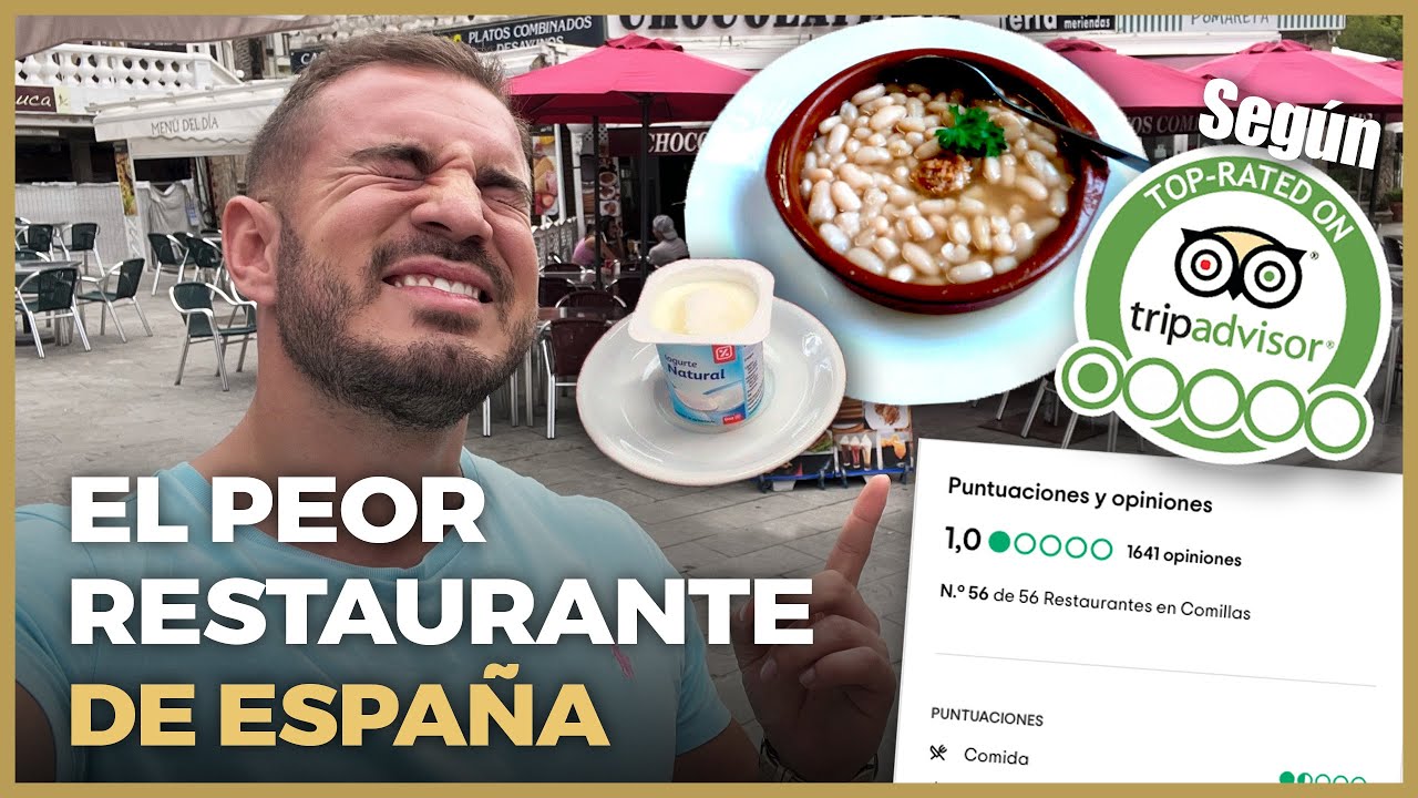 EL PEOR RESTAURANTE de ESPAÑA según TRIPADVISOR  🤢 los DUEÑOS me cuentan ESTO..