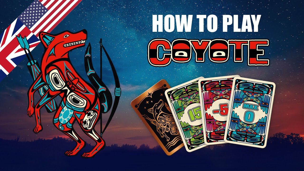 How to play COYOTE - Extended Version (English) #howtoplayheidelbaer