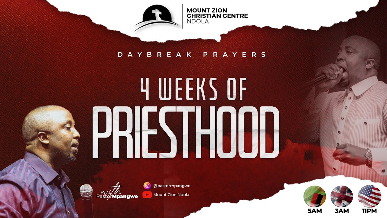 DAY BREAK PRAYERS : WEEK 3 OF PRIESTHOOD || DAY 5