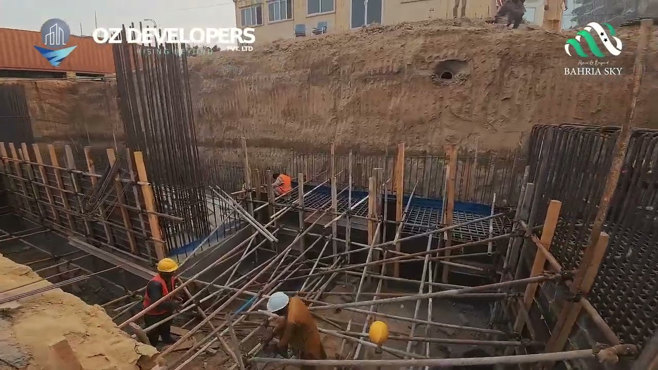 Bahria Sky 2 &mdash; Construction Update. We&rsquo;re getting closer to reaching the ground floor