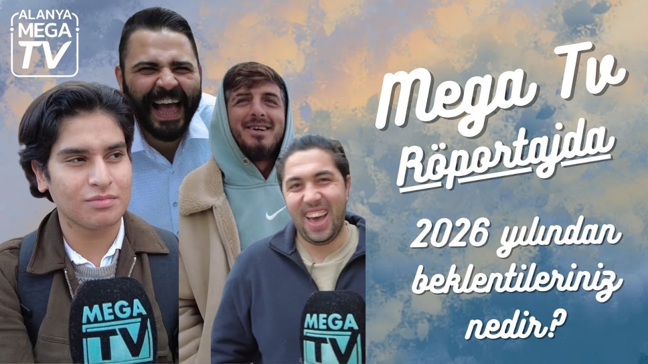 Alanya'da Mega TV Sokak R&ouml;portajı | 2025 Yılınız Nasıl Ge&ccedil;ti?