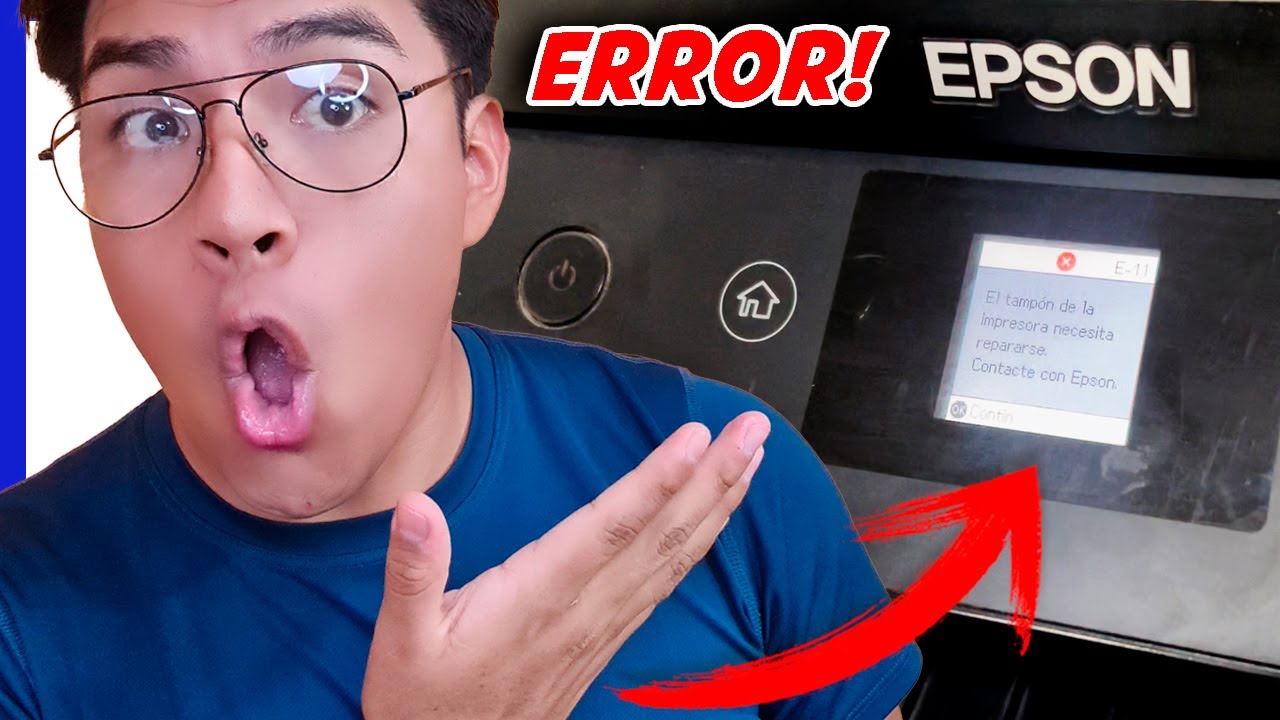 ✅ SOLUCIÓN | El TAMPÓN de IMPRESORA necesita repararse EPSON L4160, L4150, ERROR E11