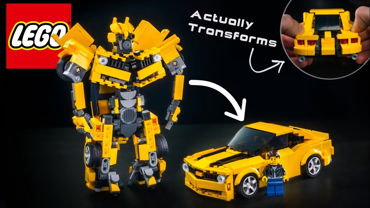 LEGO Transformers 2007 BumbleBee | ACTUALLY TRANSFORMS 🤯