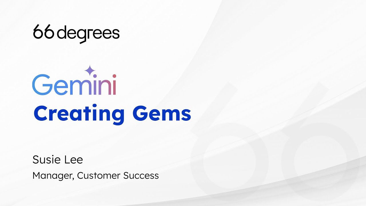 Create Gems with Gemini