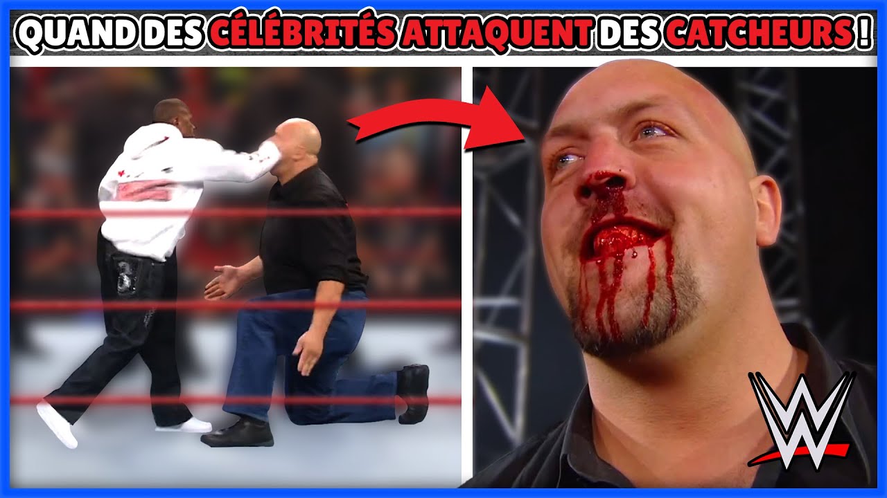 Quand des c&eacute;l&eacute;brit&eacute;s attaquent des catcheurs !