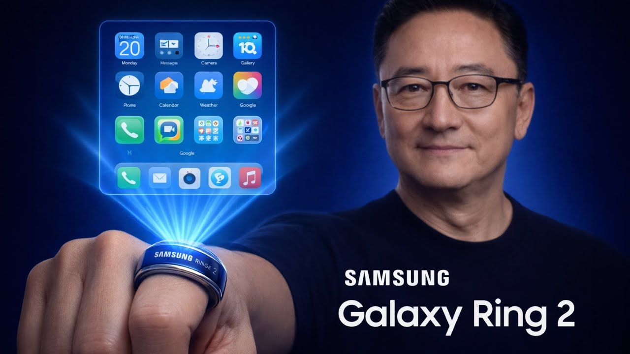 Samsung Stuns The Industry with Its First AI Holographic Ring