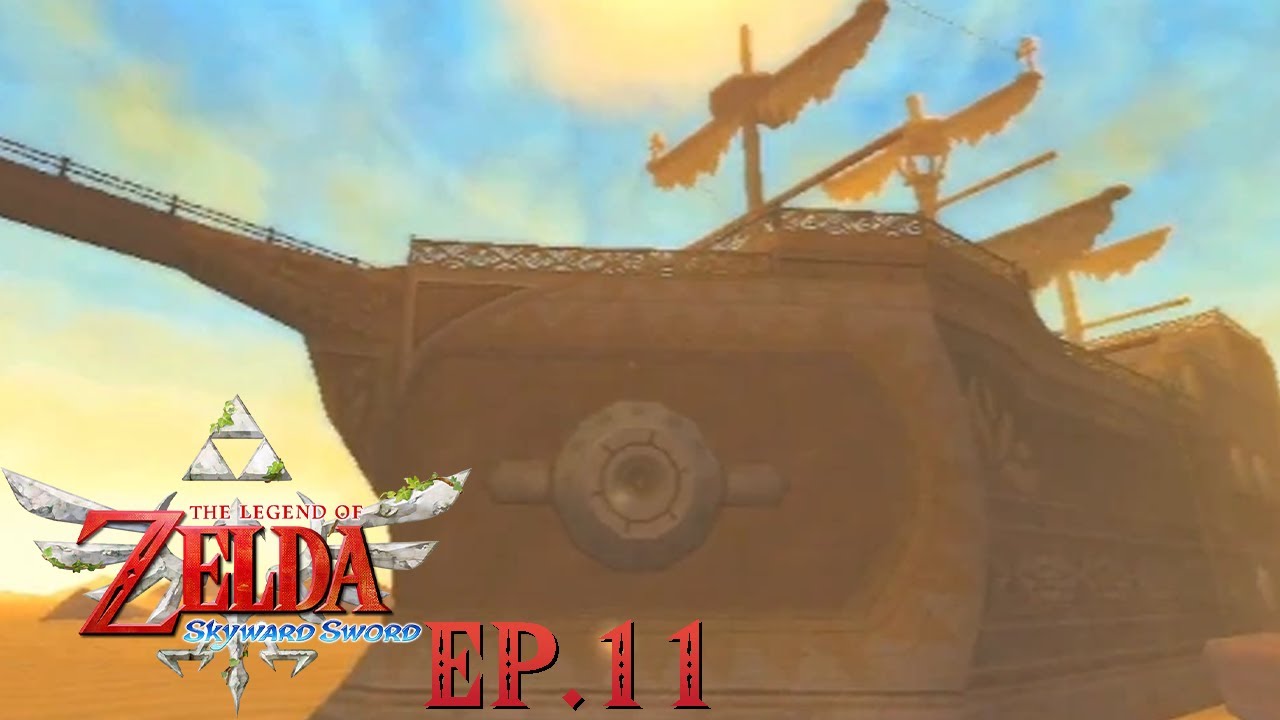 Skyward Sword Ep.11: Pirate's Siege, Exploring the Sandship