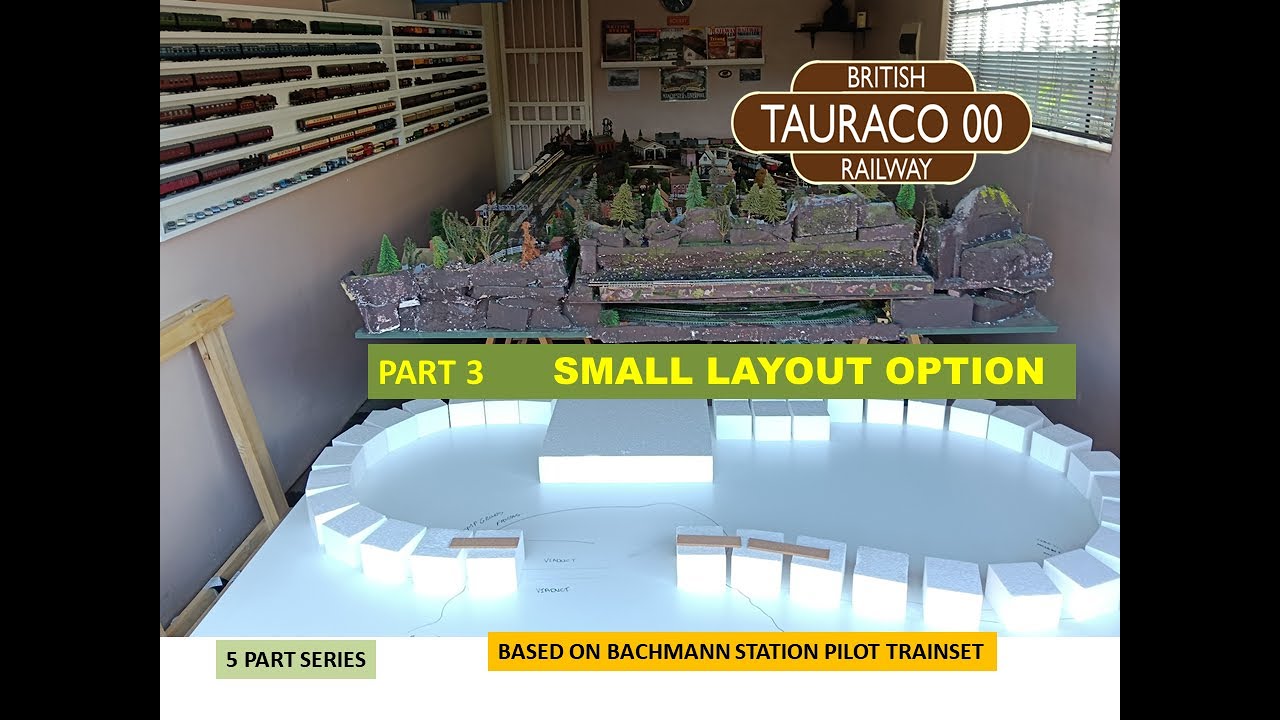 PART 3 SERIES#Small Layouts(5 part series), Part 4 next, 00 Gauge, scenics, hillside, Ocean, Bay