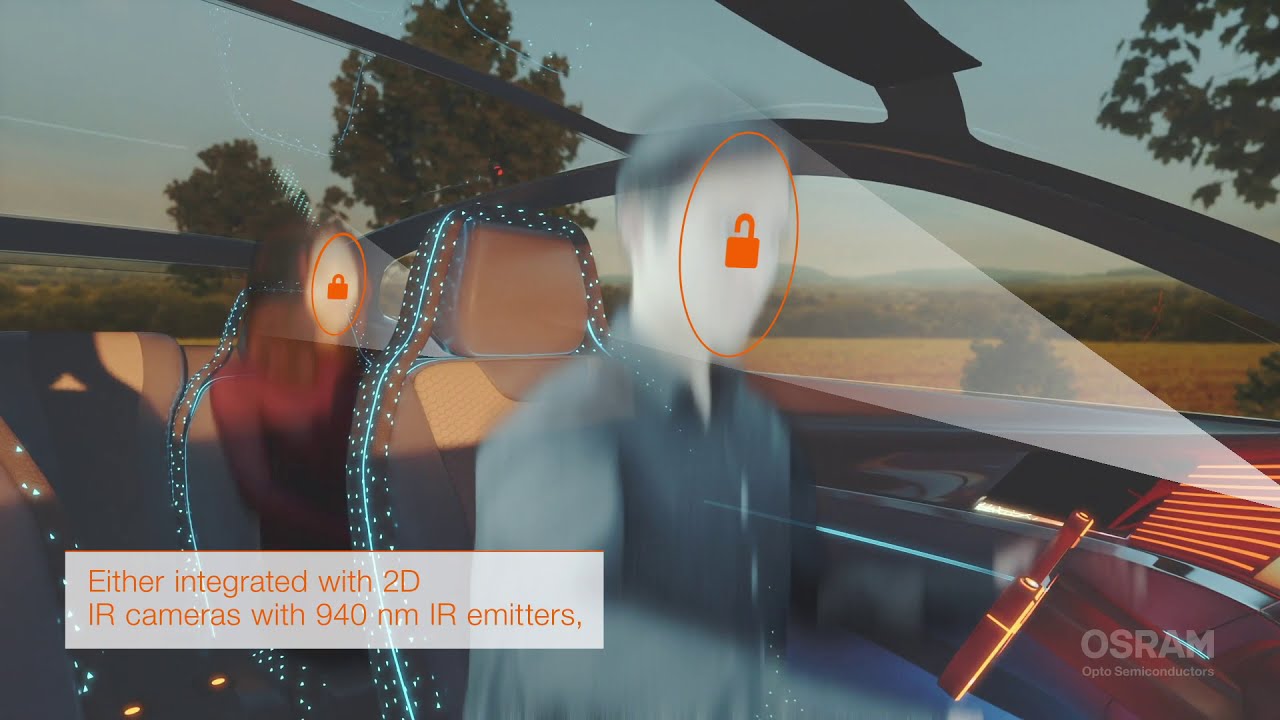 OSRAM OS Automotive Interior Sensing