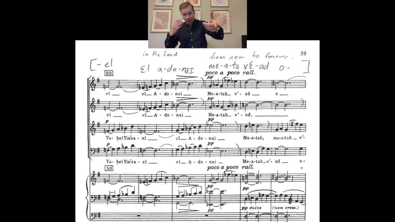 Chichester Psalms - Movement 3 (Bernstein) - Alto practice