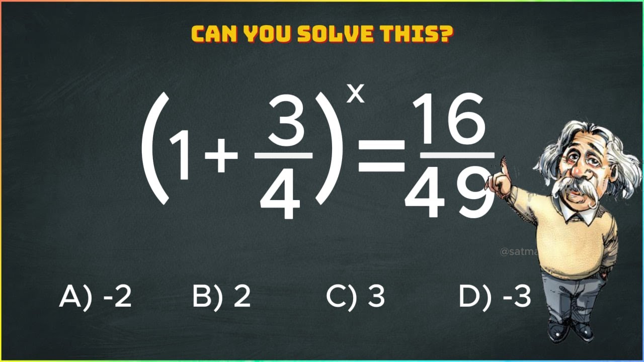 SAT Math Logic Question | LIVE