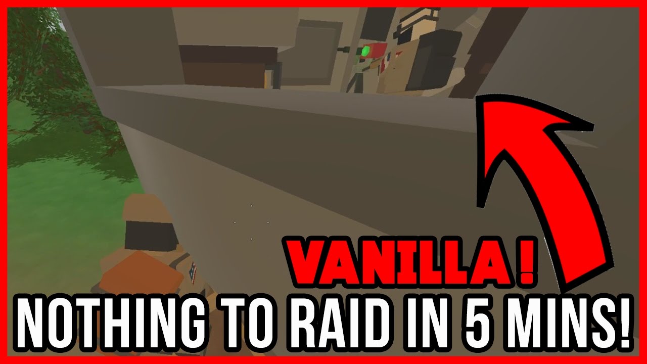 FROM NOTHING TO LIVE RAID IN JUST 5 MINUTES!! (Took over the Base) | Unturned Live Base Raids