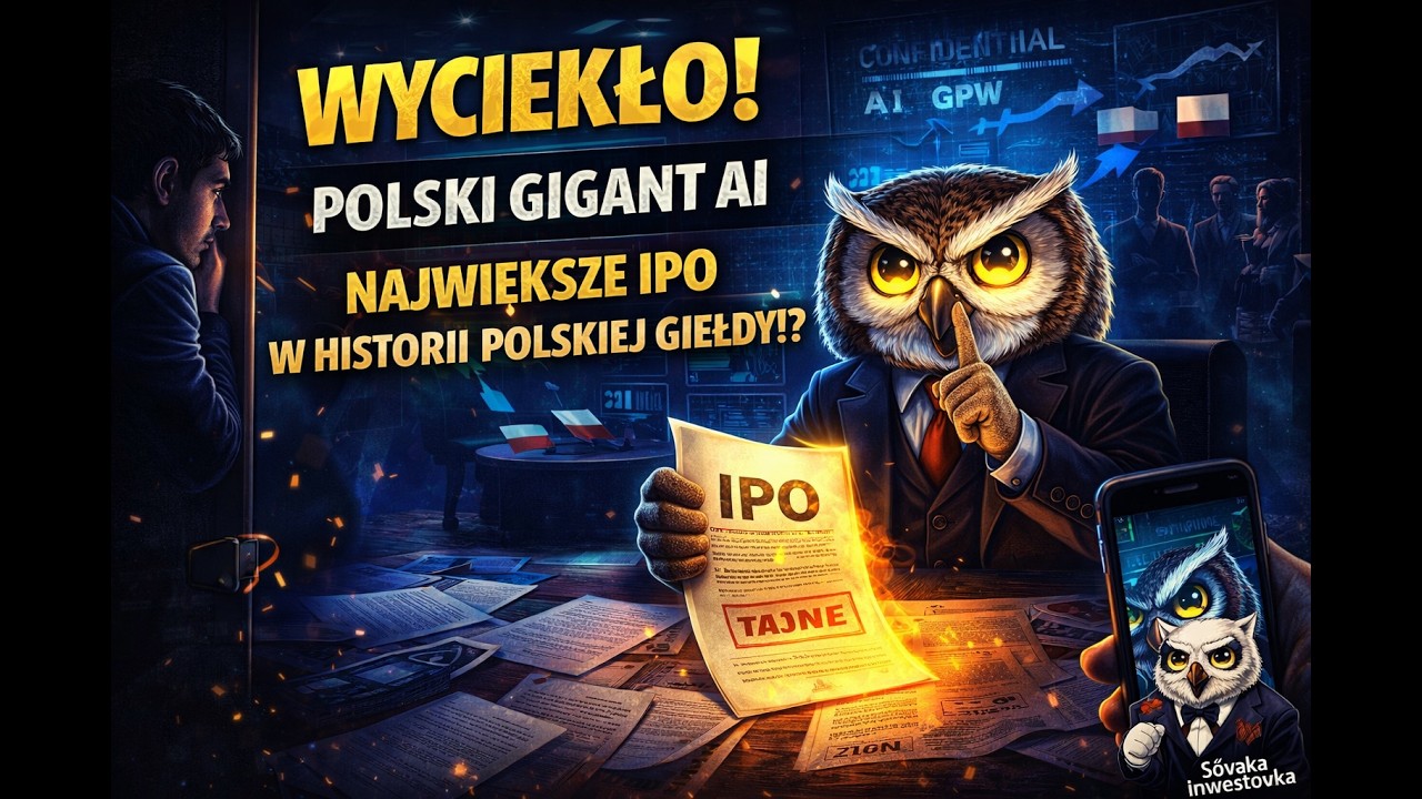 WYCIEKŁO! 📑 Polski GIGANT AI wchodzi na GPW! To największe IPO w historii Polski! 🚀Od jutra zapisy !