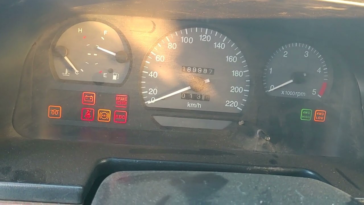 SsangYong Musso OM661 cold start -34C