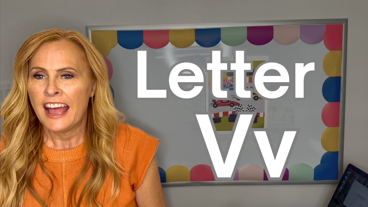 Alphabet Town Adventures Volume 4, Lesson 2: Letter Vv