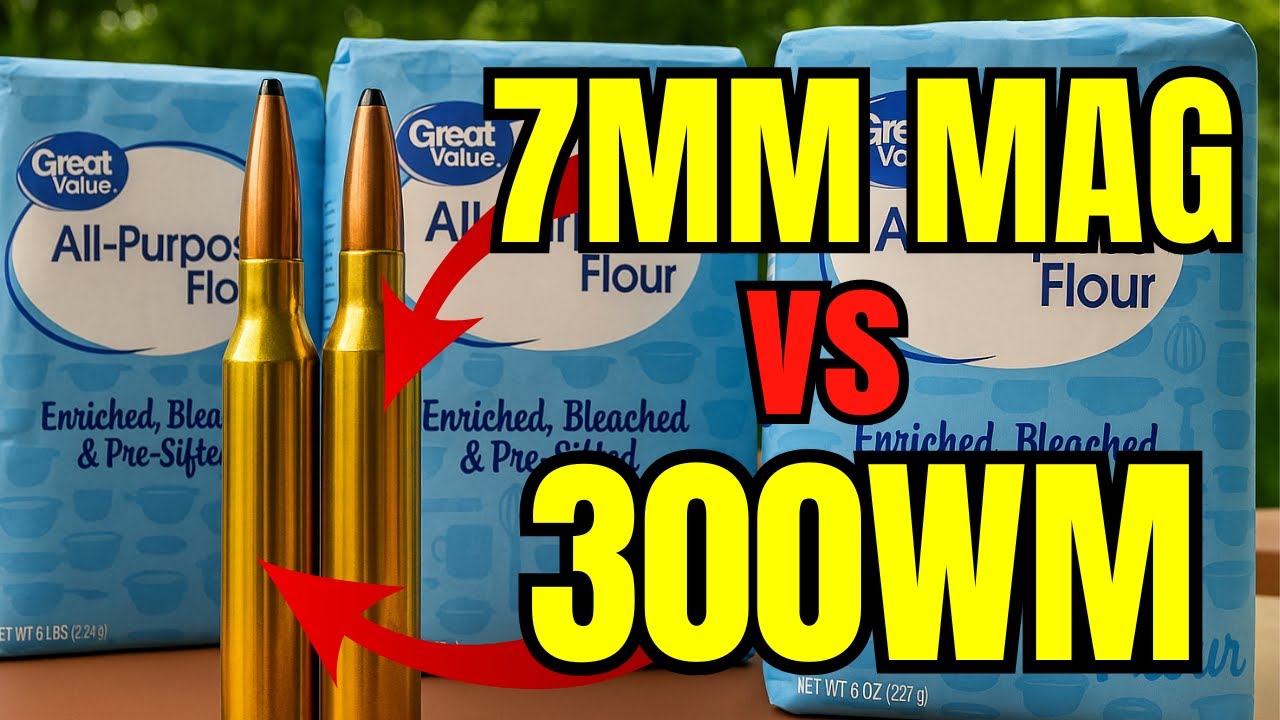 7mm Rem Mag против 300 Win Mag… Результаты меня ШОКИРОВАЛИ!