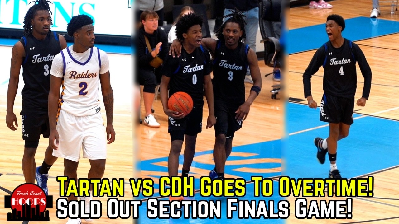 Tartan And CDH Go At It In SOLD OUT Gym! Game Goes To Overtime!