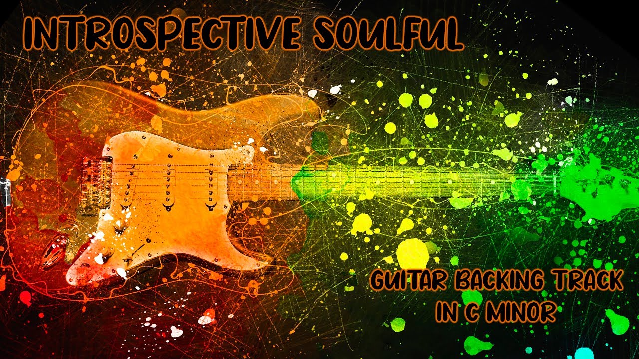 Introspective Soulful Guitar Backing Track Jam in C Minor