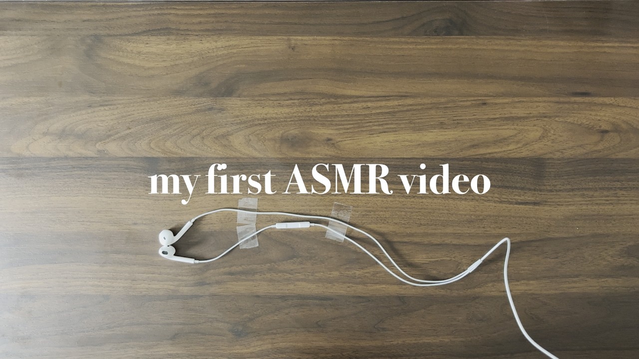 my first time trying ASMR (beginner ASMR)