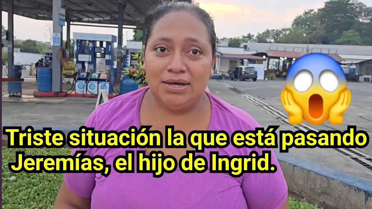 😱😱 TRISTE SITUACIÓN LA QUE ESTÁ PASANDO JEREMÍAS, EL HIJO DE INGRID.😱😱