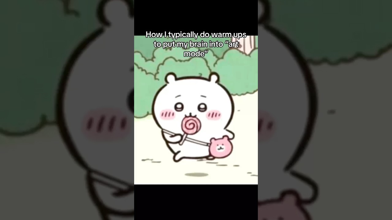 How I do warm up sketches!