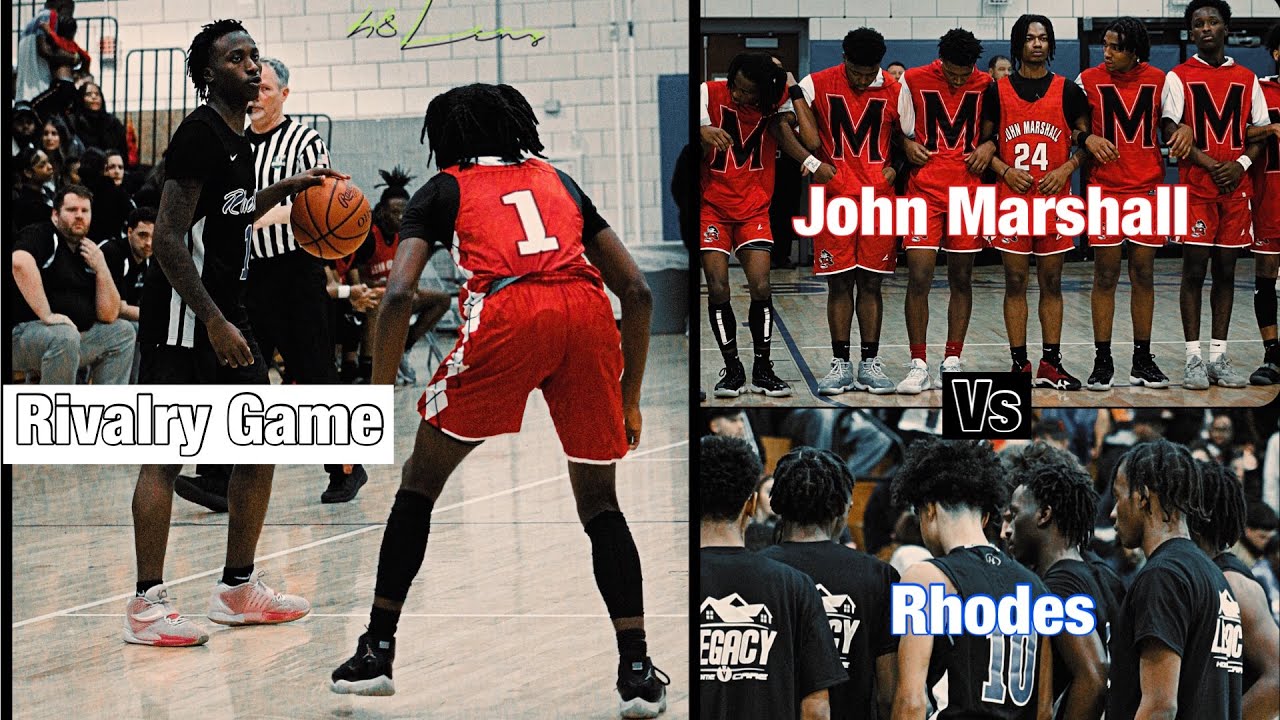 Huge Rival Game | John Marshall @ Rhodes Got Crazy