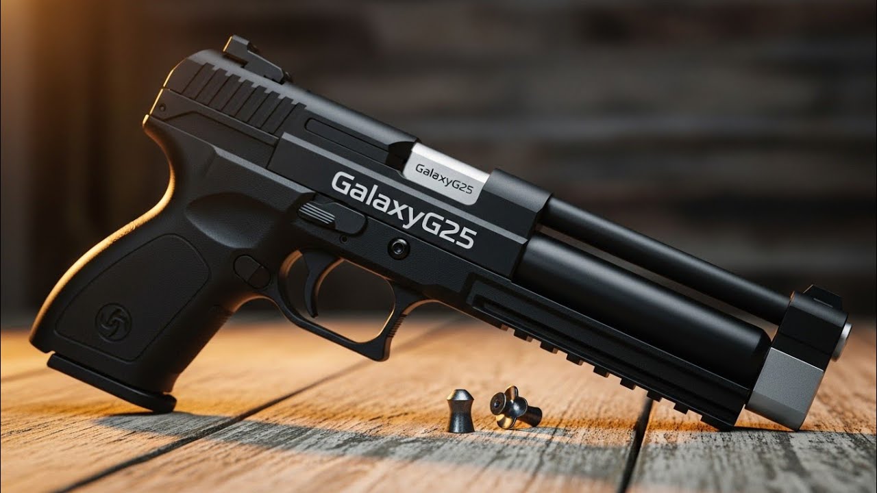 Обзор пневматического пистолета Galaxy G25 Heavy Frame Spring: невероятная мощность и стальная ко...