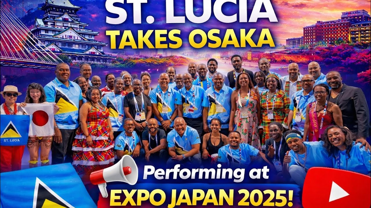 From Saint Lucia to Japan 🇱🇨➡🇯🇵 | Showcasing Caribbean Culture at Expo 2025