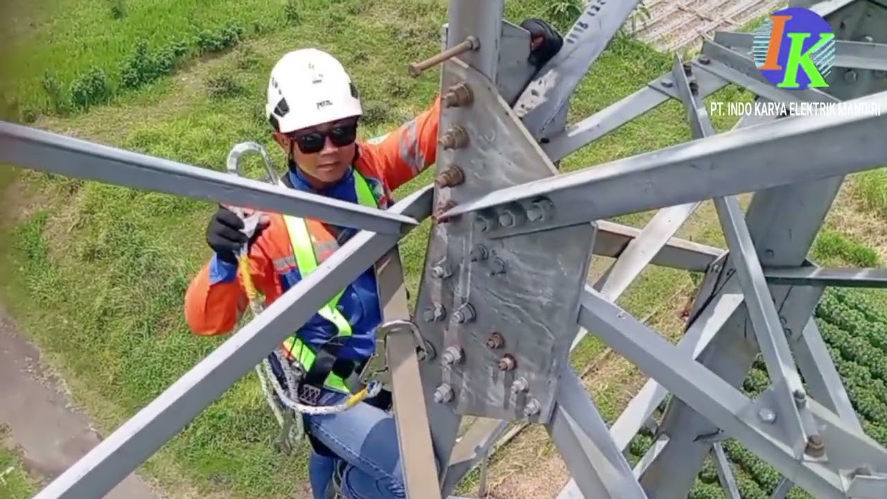 16.Muhammad Sholikun || Ujian sertifikasi bekerja di ketinggian menara tower 2025