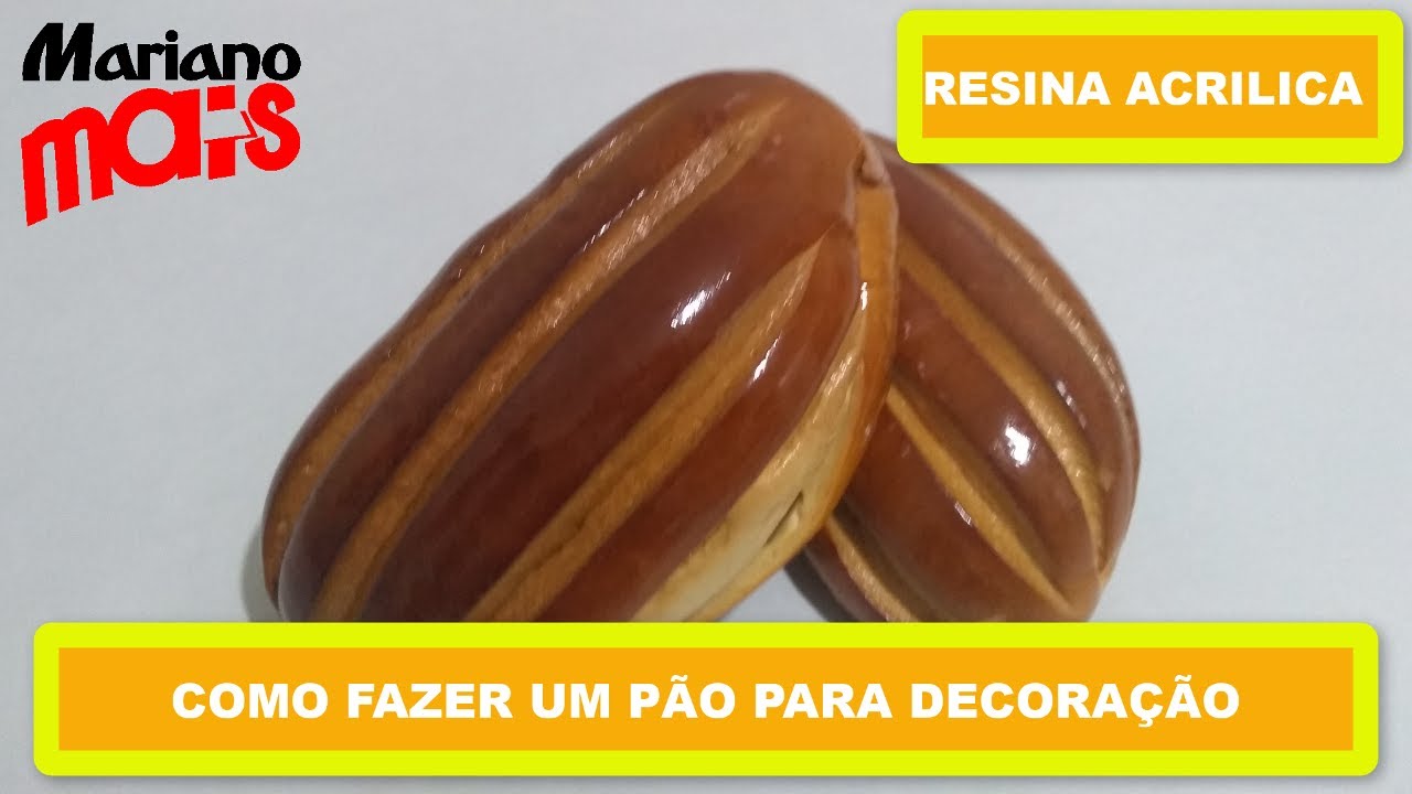 COMO FAZER PÃO PARA DECORAÇÃO