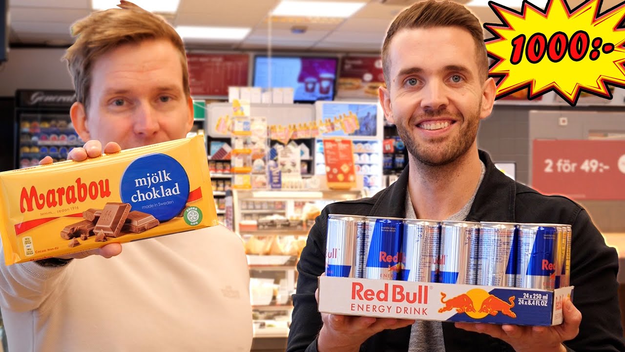 Går det att äta för 1000kr i en Kiosk?