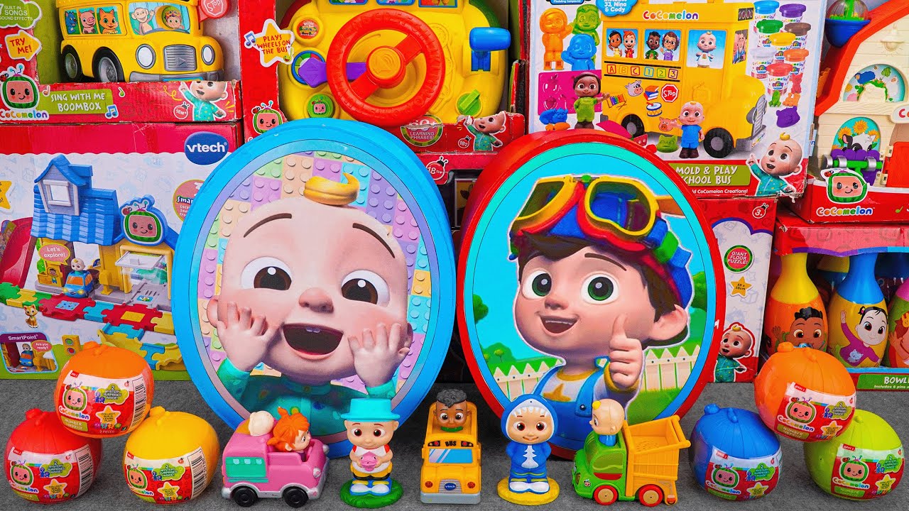 99 Minutes Satisfying with Cocomelon Mystery Box Playset Collection Unboxing Toys (ASMR)