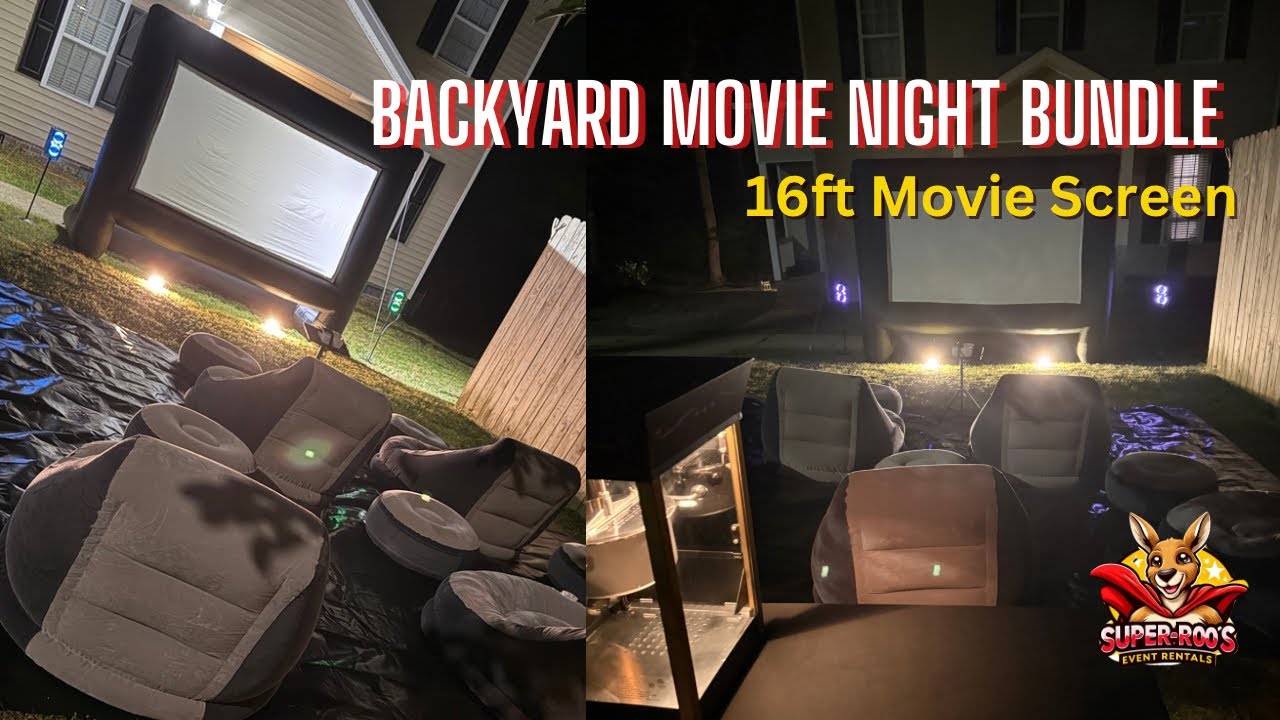 Backyard Movie Night Made Easy | Super-Roo&rsquo;s Bundle