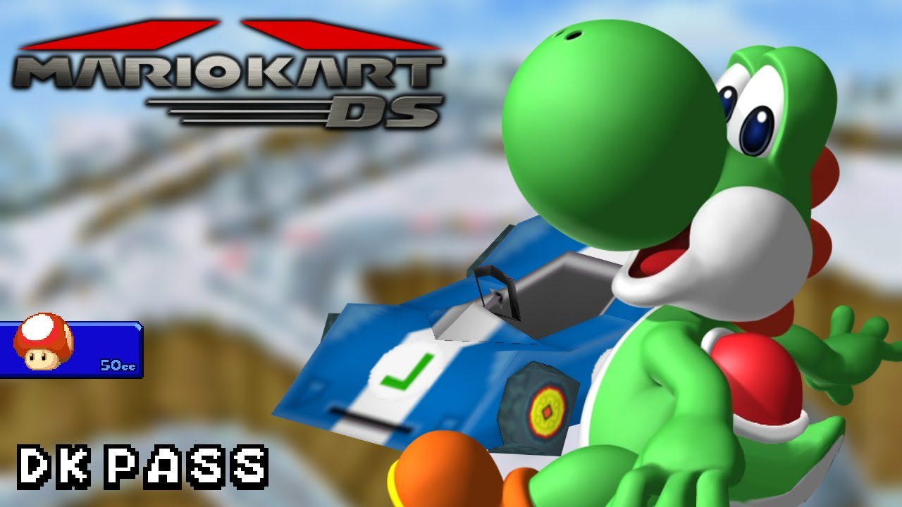 Mario Kart DS - 50cc - Yoshi - Streamliner - DK Pass | Ep. 3625