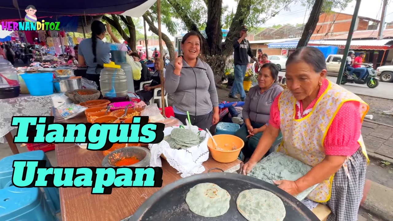 Tianguis en Uruapan, Michoacán “La Quinta”  esto encontrarás