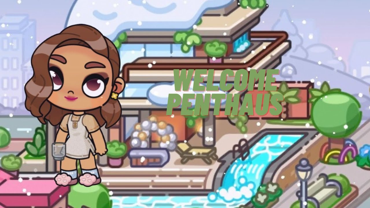 Luxury Penthouse Makeover 🏙️✨ | Avatar World #avatarworld #pazu #shorts #fyp