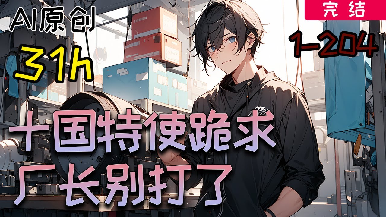 一口氣看爽《十國特使跪求：廠長別打了》完結合集 1-204：南鬭衛星縂師鄭銘重廻建國初期，成爲了八二軍工廠一名廠長。 龍國初立，內部民生千瘡百孔...#小说 【AI原创】#橙子说漫