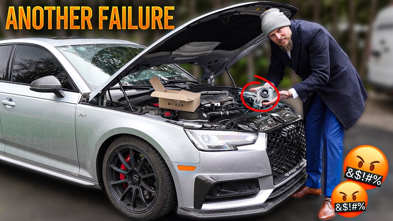 Disaster Strikes the B9 Audi S4! *Water Pump FAILURE*
