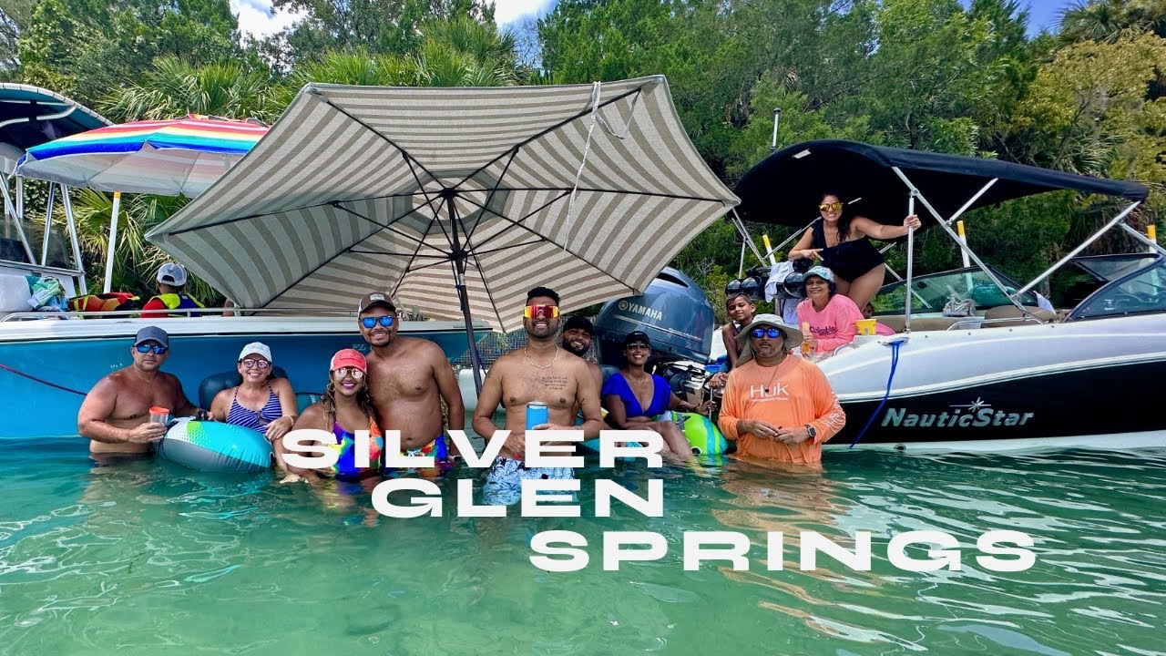 Boating at Silver Glen Springs