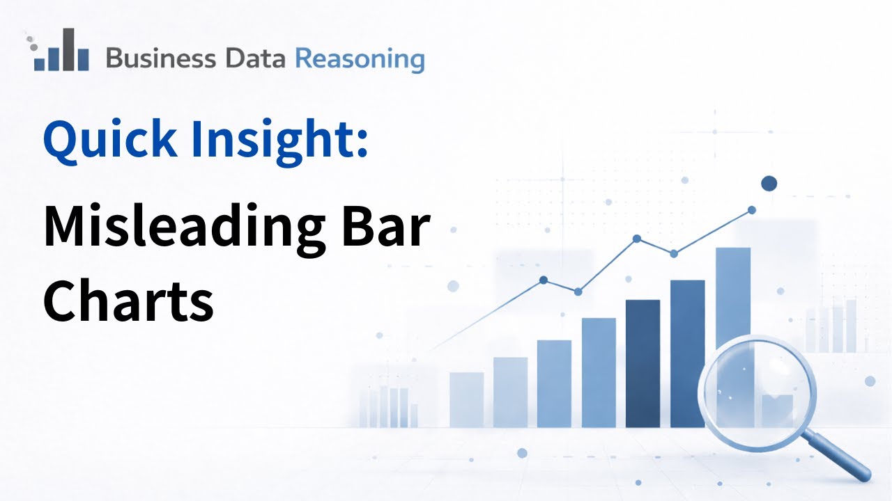 Business Data Reasoning | Quick Insight: Misleading Bars