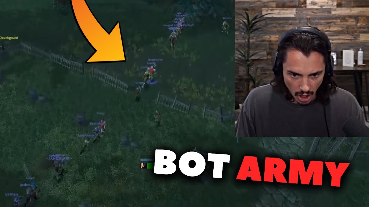 Армия ботов в WoW Classic ПОЙМАНА за подготовкой к работе